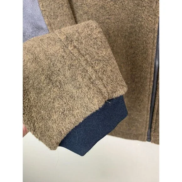 Kuhl Mens Alpenwurx Fleece Full Zip Jacket Size Medium Brown Faux Sherpa Outdoor - Picture 14 of 16